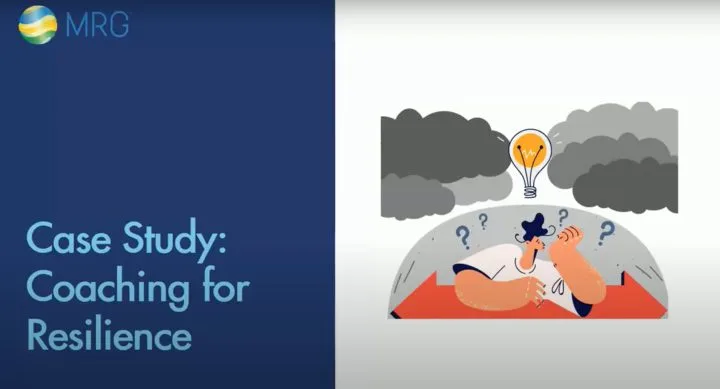 Coaching for Resilience: A Real-World Case Study